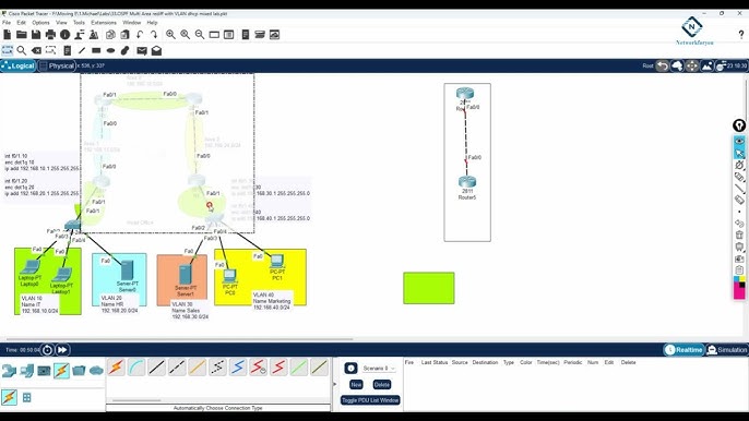 Cisco Packet Tracer Interface: Step-by-Step Training Video